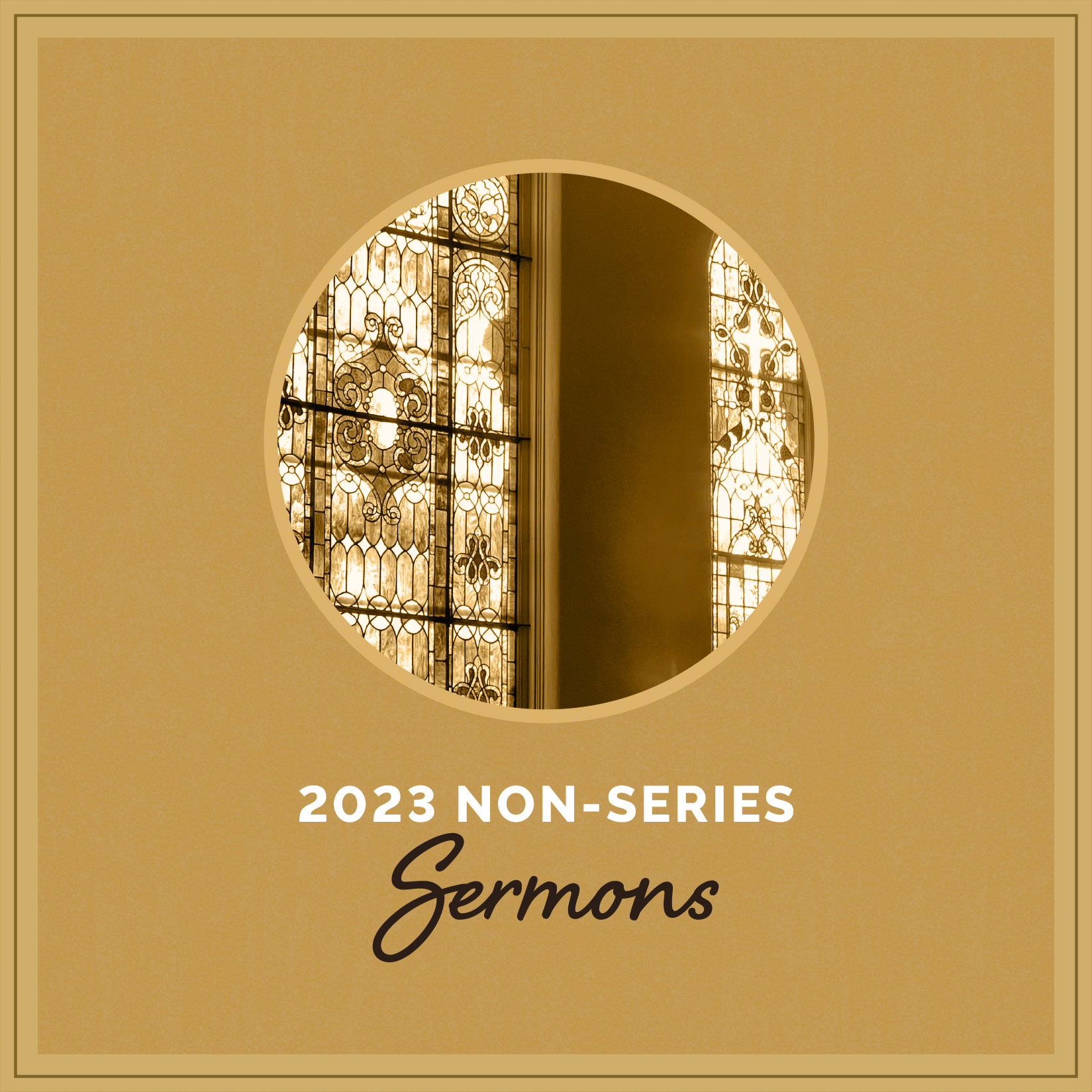 an outline graphic of the All Souls building